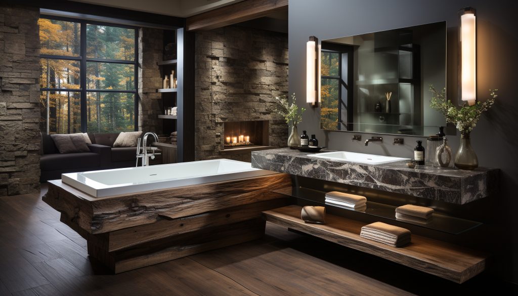Moderne badkamer