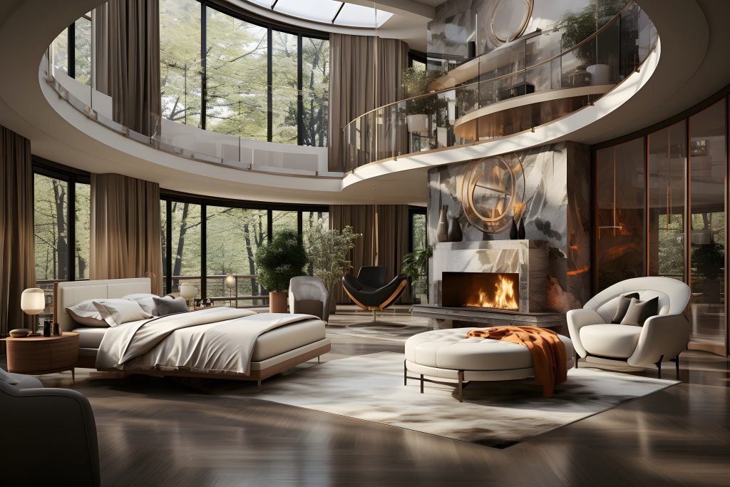 Luxe woonkamer
