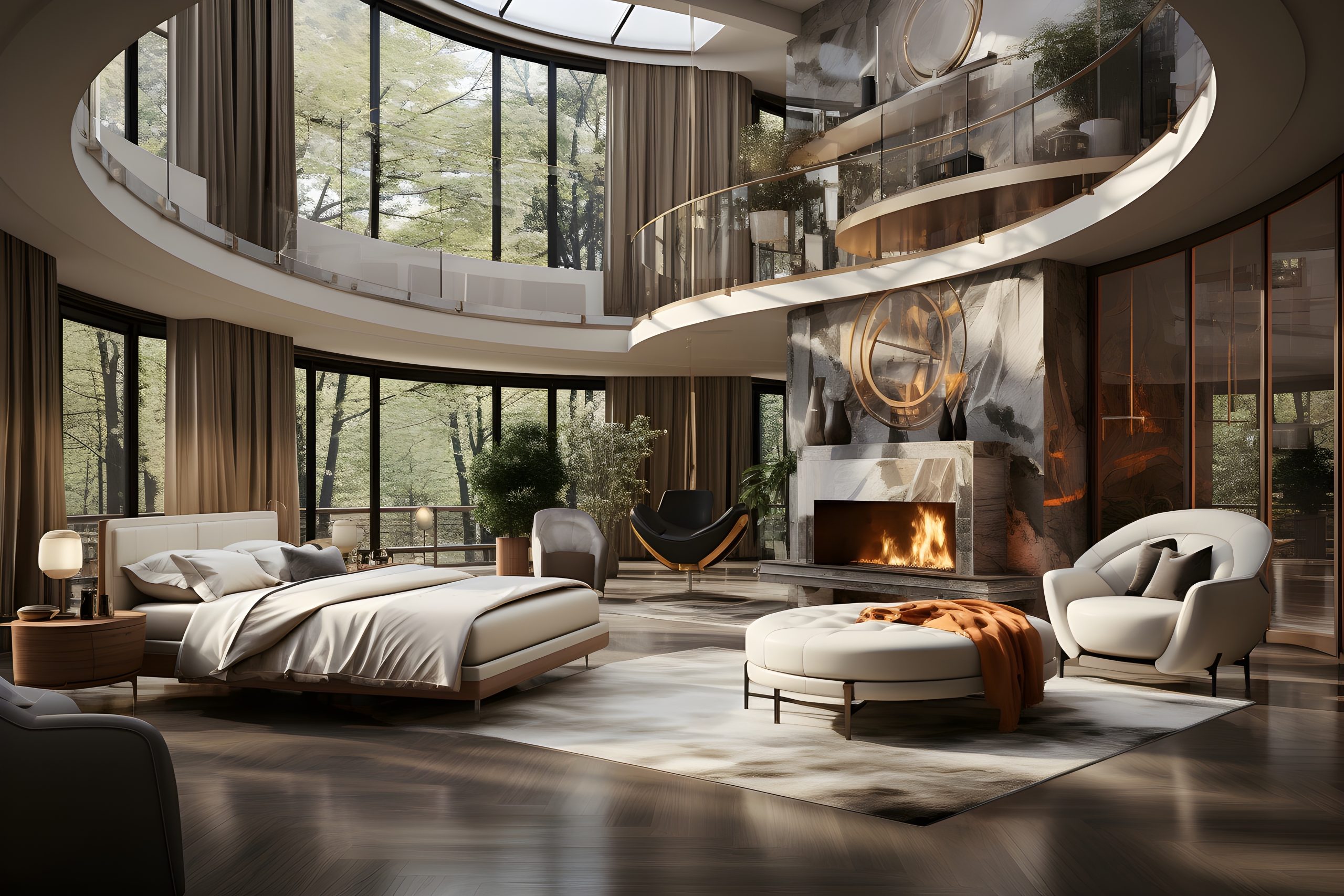Luxe woonkamer